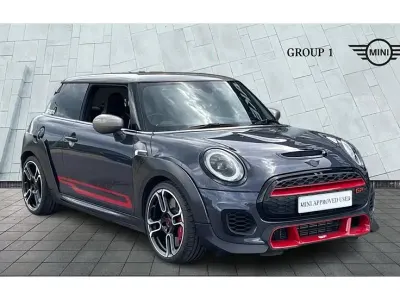 Begagnad Mini John Cooper Works Hatch 306 HK (225 kW) 2020 Grå Halvkombi