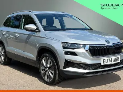 Used Skoda Karoq SE L 150 HP (110 kW) 2024 Brilliant silver SUV