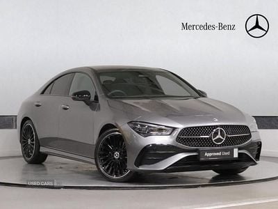 Grey Used 2024 Mercedes 220 AMG Line Premium Plus Coupe | £33,995 (Expensive)