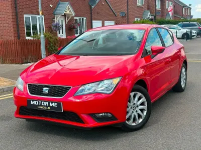 Used Seat Leon SE 105 HP (77 kW) 2013 Red Hatchback