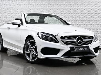 Pink Used 2017 Mercedes C220 AMG line Cabriolet | £13,990 (A bit pricey)
