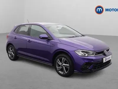 Used VW Polo R-line 95 HP (69 kW) 2022 Mauve/purple Hatchback