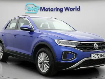 Begagnad VW T-Roc S 110 HK (80 kW) 2023 Blå SUV