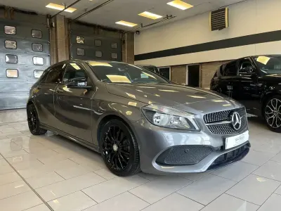 Used Mercedes A220 AMG line 177 HP (130 kW) 2017 Grey Hatchback