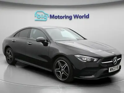 Used Mercedes CLA250e AMG line 218 HP (160 kW) 2023 Black Coupe