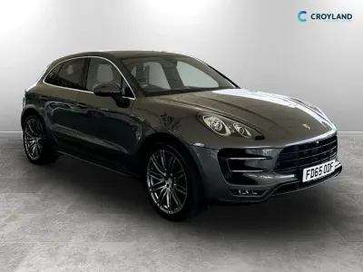 Used Porsche Macan Turbo 400 HP (294 kW) 2015 Grey SUV