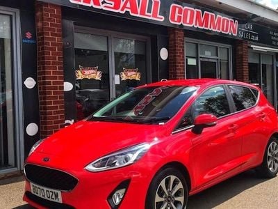 Used Ford Fiesta Trend 95 HP (69 kW) 2021 Red Hatchback