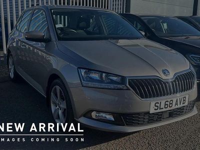 Used Skoda Fabia SE L 108 HP (79 kW) 2018 Cappuccino beige metallic Hatchback