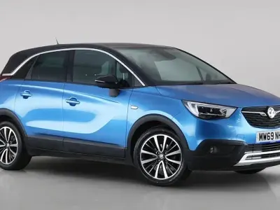 Used Vauxhall Crossland X Elite 83 HP (61 kW) 2019 Blue SUV