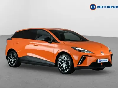 Used MG MG4 EV Trophy 319 kW (435 HP) 2023 Orange Hatchback