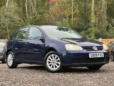 Used VW Golf VI Match 113 HP (83 kW) 2008 Blue Hatchback