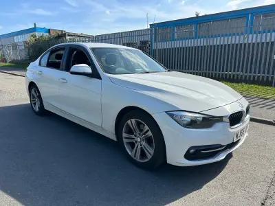 Used BMW 316 Sport Line 2015 White Sedan