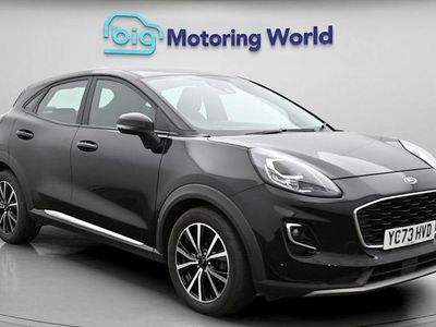 Begagnad Ford Puma Titanium 125 HK (91 kW) 2023 Svart SUV