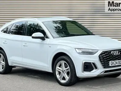Used Audi Q5 S-Line 265 HP (194 kW) 2024 Glacier white SUV