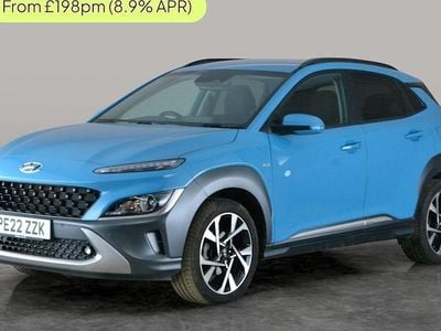 Second-hand Hyundai Kona Premium 120 CP (88 kW) 2022 Albastru SUV