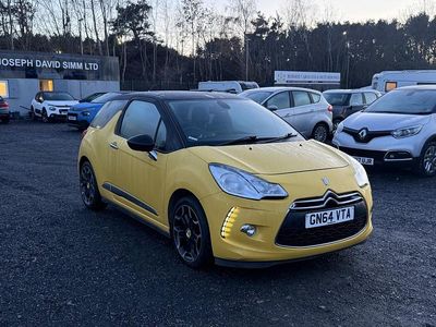 Yellow Used 2015 Citroën DS3 PureTech Hatchback | £3,799 (Fair price)