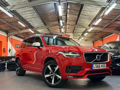 Red Used 2016 Volvo XC90 R-Design SUV | £22,500 (Fair price)