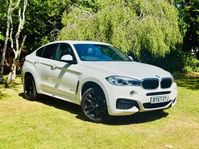 Used BMW X6 M Sport 258 HP (189 kW) 2017 White SUV