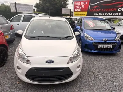 Used Ford Ka Zetec 69 HP (50 kW) 2014 White Hatchback