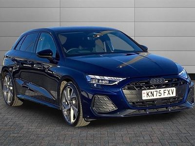 Used Audi A3 Black Edition 150 HP (110 kW) 2025 Blue Hatchback