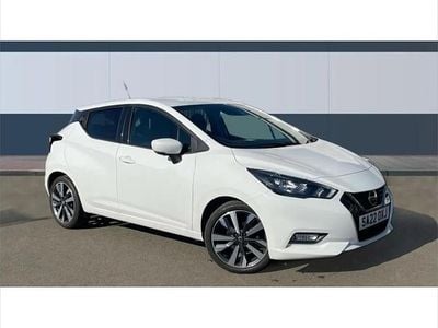 Used Nissan Micra Tekna 92 HP (67 kW) 2022 White Hatchback