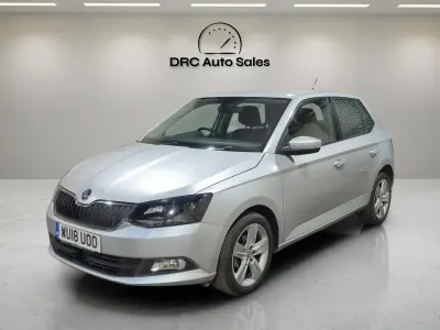 Used Skoda Fabia SE L 74 HP (54 kW) 2018 Silver Hatchback