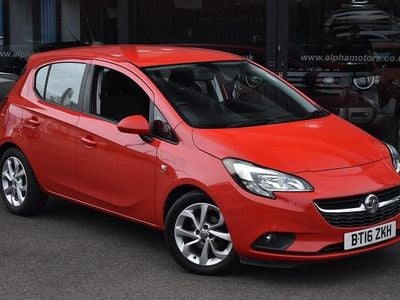 Used Vauxhall Corsa 75 HP (55 kW) 2016 Red Hatchback