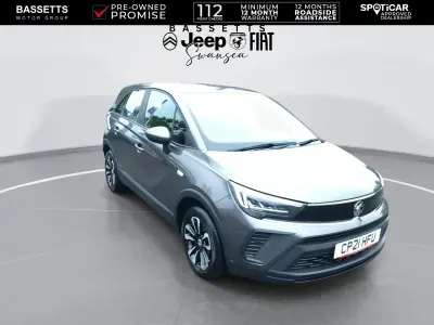 Used Vauxhall Crossland S 83 HP (61 kW) 2021 Grey SUV