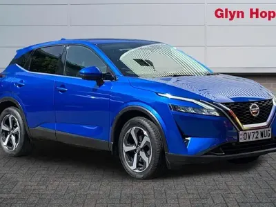 Used Nissan Qashqai N-Connecta 140 HP (102 kW) 2022 Blue SUV