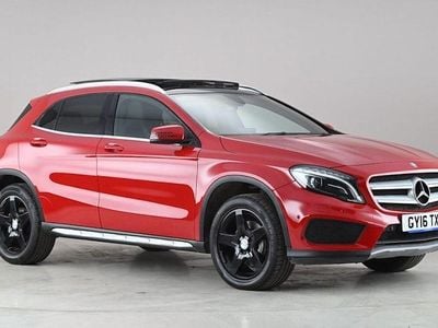 Used Mercedes GLA220 AMG line 177 HP (130 kW) 2016 Red SUV