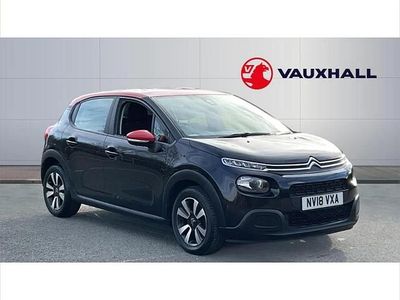 Used Citroën C3 Feel 68 HP (50 kW) 2018 Black Hatchback