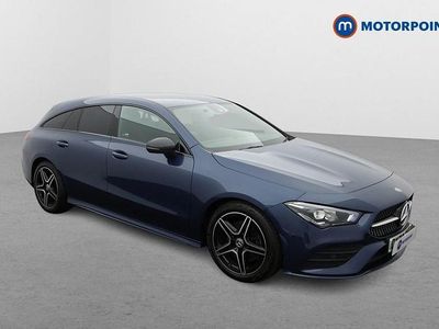 Used Mercedes CLA200 Executive 2022 Blue Estate