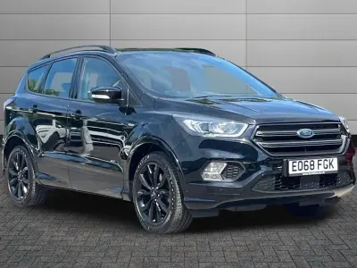 Used Ford Kuga ST-Line X 178 HP (130 kW) 2018 Black SUV