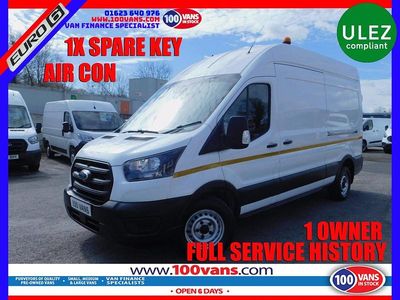 Used Ford Transit 130 HP (95 kW) 2022 White Van