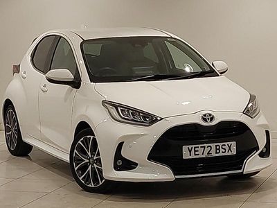 Used Toyota Yaris Hybrid 116 HP (85 kW) 2022 White Hatchback