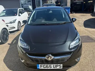 Used Vauxhall Corsa 90 HP (66 kW) 2015 Black Hatchback