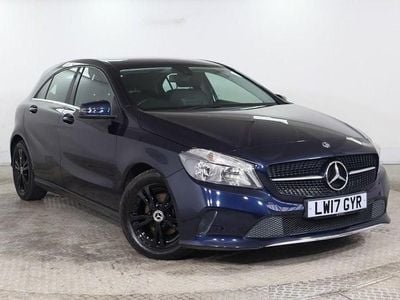 Used Mercedes A180 SE 109 HP (80 kW) 2017 Blue Hatchback