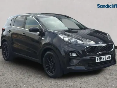 Used Kia Sportage 130 HP (95 kW) 2020 Black SUV