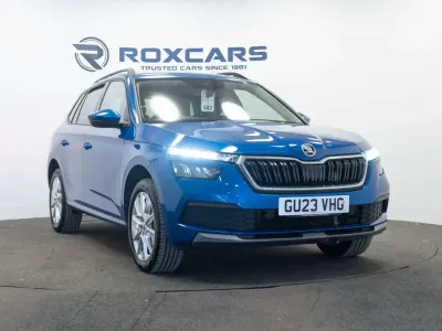 Used Skoda Kamiq SE Drive 150 HP (110 kW) 2023 Blue SUV