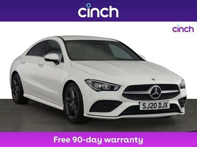 White Used 2020 Mercedes 220 AMG Line Premium Coupe | £19,999 (Super price)