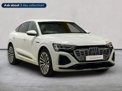 Used Audi Q8 e-tron S-Line 300 kW (408 HP) 2023 White SUV