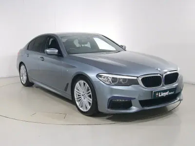 Begagnad BMW 530 M Sport 2018 Blå Sedan