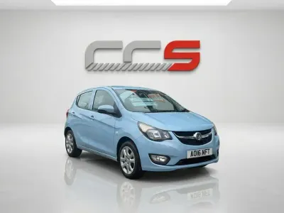 Used Vauxhall Viva 75 HP (55 kW) 2016 Blue Hatchback