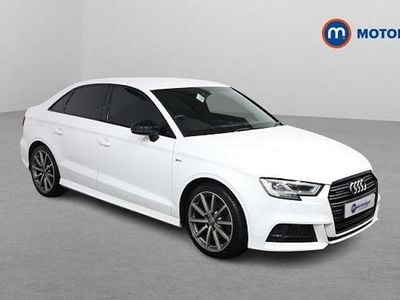 Used Audi A3 Black Edition 190 HP (139 kW) 2018 White Sedan