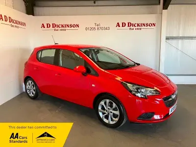 Used Vauxhall Corsa 75 HP (55 kW) 2019 Red Hatchback