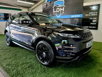 Used Land Rover Range Rover evoque R-Dynamic 150 HP (110 kW) 2019 Black SUV