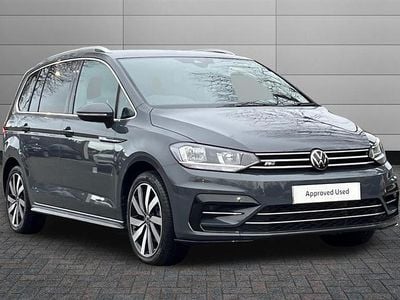 Begagnad VW Touran R-line 150 HK (110 kW) 2025 Grå Minibuss