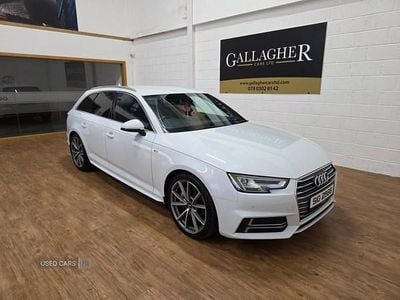 Used Audi A4 S-Line 2016 White Estate