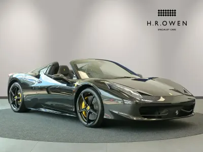 Used Ferrari 458 2013 Black Cabriolet