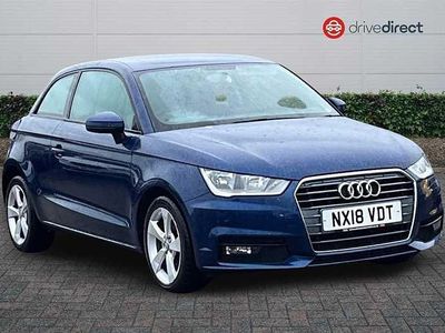 Used Audi A1 Sport 125 HP (91 kW) 2018 Blue Hatchback